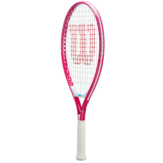 WR187710U Wilson Ultra Power 25 Inch Junior Tennis Racquet (Pink)