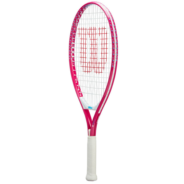WR187710U Wilson Ultra Power 25 Inch Junior Tennis Racquet (Pink)