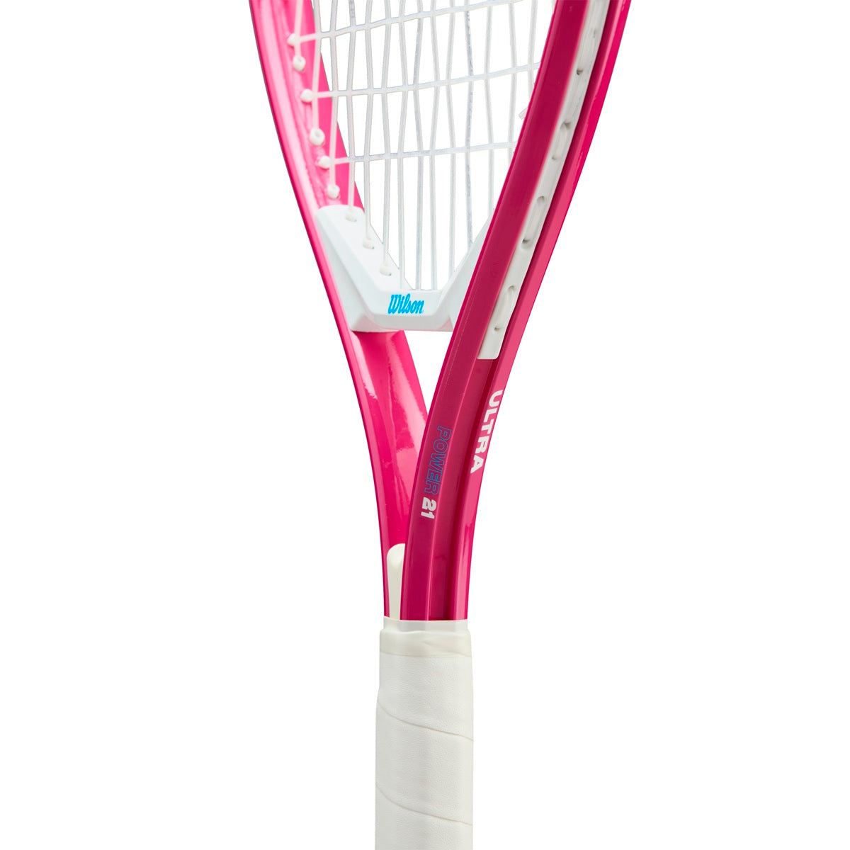 WR187710U Wilson Ultra Power 25 Inch Junior Tennis Racquet (Pink)