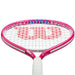 WR187710U Wilson Ultra Power 25 Inch Junior Tennis Racquet (Pink)