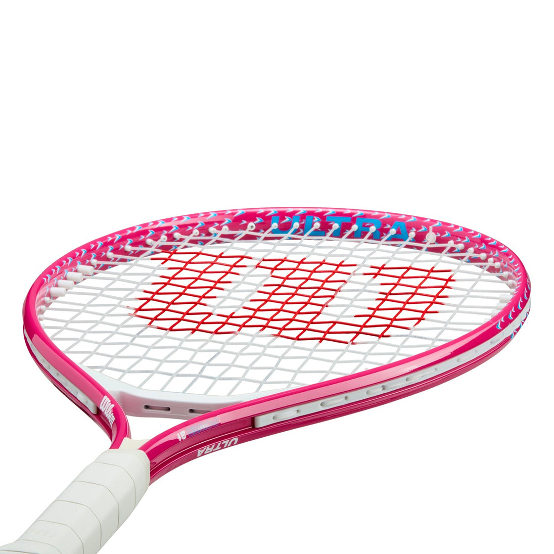 WR187710U Wilson Ultra Power 25 Inch Junior Tennis Racquet (Pink)