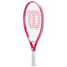 WR187810U Wilson Ultra Power 25 Inch Junior Tennis Racquet (Pink)