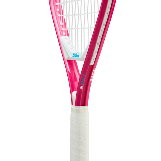 WR187810U Wilson Ultra Power 25 Inch Junior Tennis Racquet (Pink)