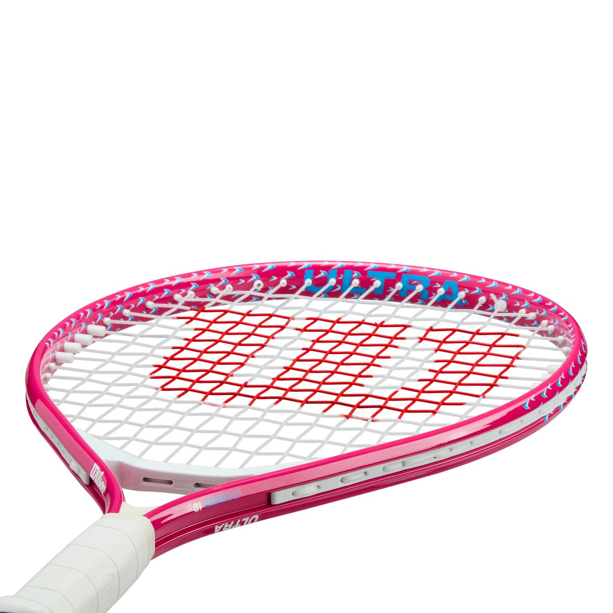 WR187810U Wilson Ultra Power 25 Inch Junior Tennis Racquet (Pink)