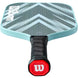 WR206111U Wilson Fierce Max V2.2 Pickleball Paddle (Grey/Light Green)