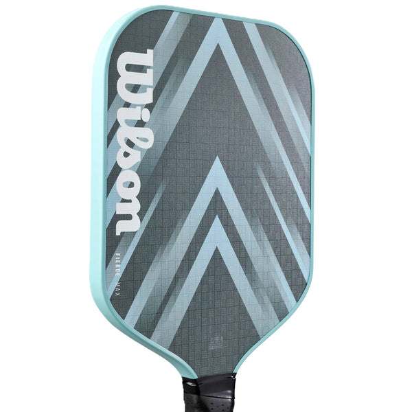 WR206111U Wilson Fierce Max V2.2 Pickleball Paddle (Grey/Light Green)