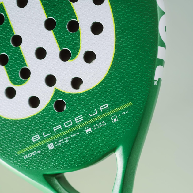 WR213811U_Wilson_Blade_V4_Junior_Padel_Racket_Green