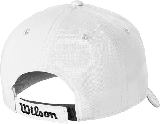 WR5008100 Wilson Youth Tour W Tennis Cap (White)