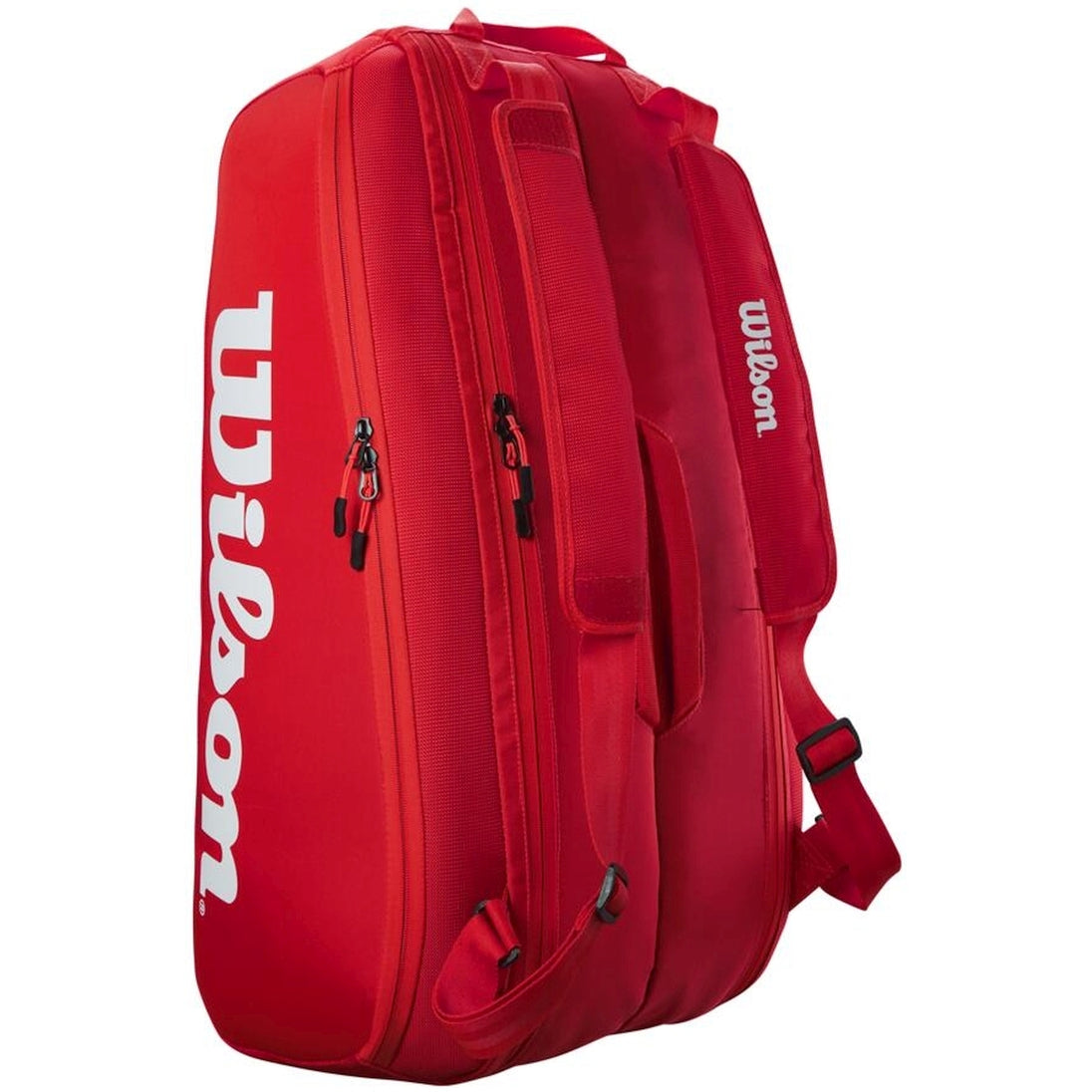 WR8010501001 Wilson Super Tour 9 Pack Tennis Bag (Red)