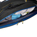 WR8021201001 Wilson US Open Tour 12 Pack Tennis Bag (Black/Blue/Yellow)