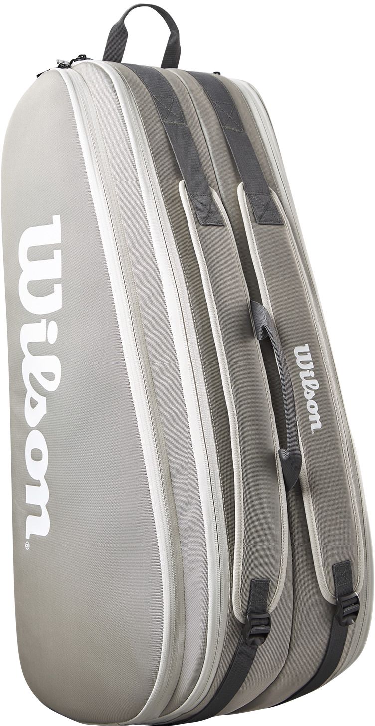 WR8022101001U Wilson Tour 6 Pack Tennis Bag (Stone)