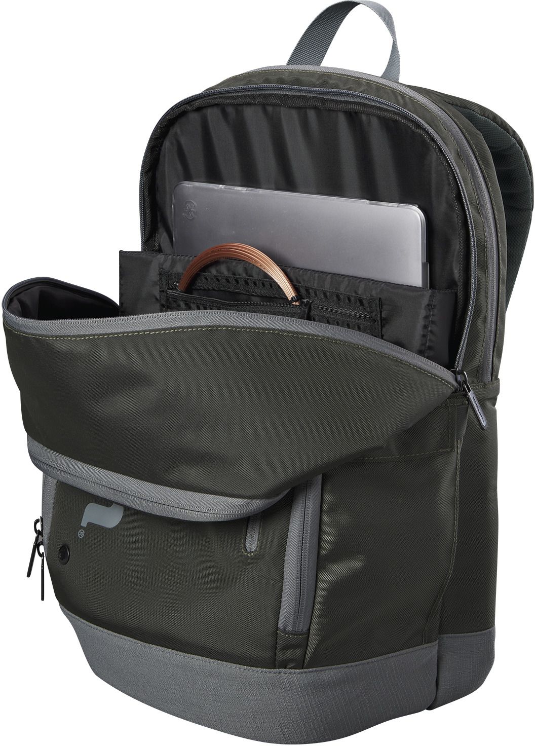 WR8022301001U Wilson Tour Tennis Backpack (Dark Green)
