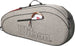 WR8022801001U Wilson Team 3 Pack Tennis Bag (Heather Grey)