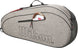 WR8022801001U Wilson Team 3 Pack Tennis Bag (Heather Grey)