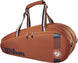WR8026201001 Wilson Roland Garros Team 6 Pack Tennis Bag (White/Clay/Navy)