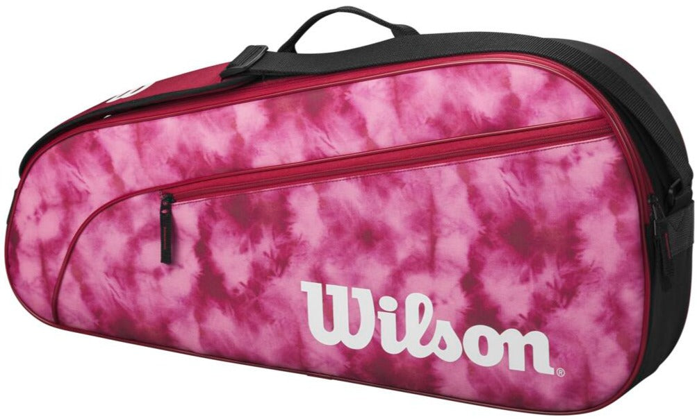 WR8030401001 Wilson Junior 3 Pack Tennis Bag (Red)
