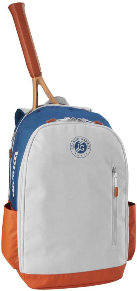 WR8031201 Wilson Roland-Garros Team Tennis Backpack (Cream/Clay/Navy)