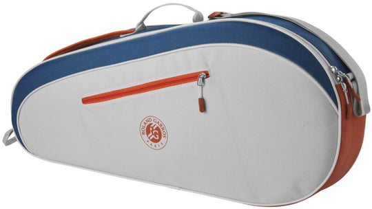 WR8031301 Wilson Roland-Garros Team 3 Pack Tennis Bag (Cream/Clay/Navy)