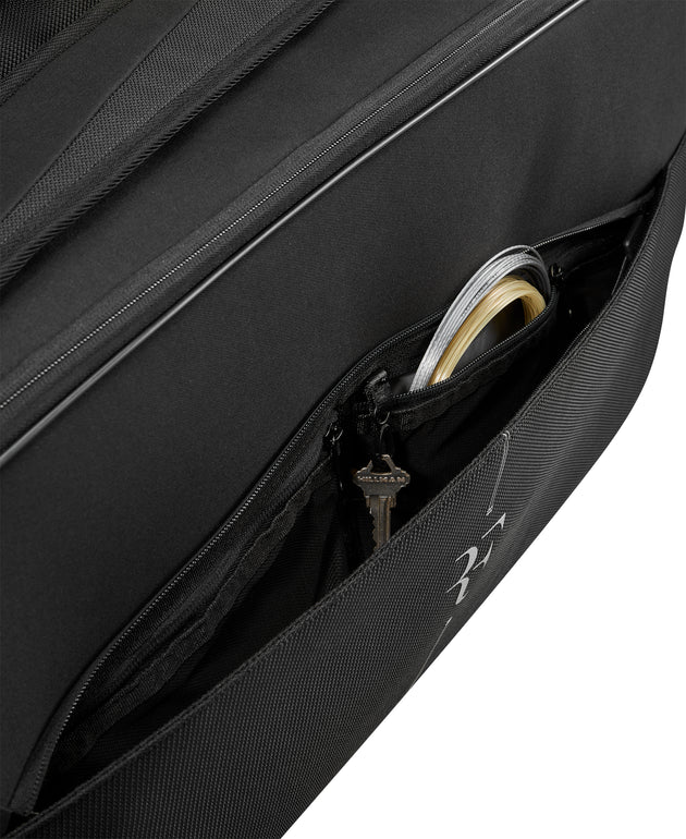 WR8032701001 Wilson RF Tournament 15 Pack Tennis Racquet Bag (Black)