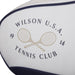 WR8033401001 Wilson 1914 Heritage 12 Pack Tennis Racquet Bag (Cream/Dark Navy)