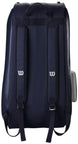 WR8033401001 Wilson 1914 Heritage 12 Pack Tennis Racquet Bag (Cream/Dark Navy)