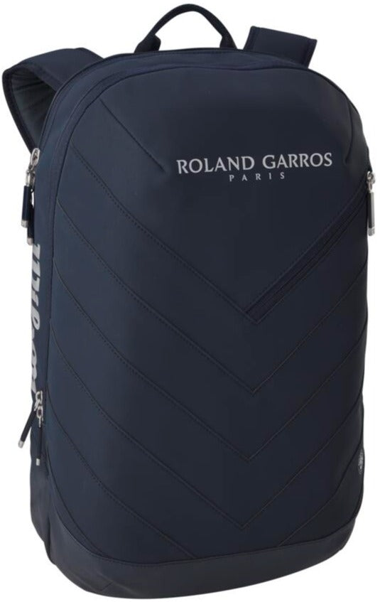 WR8034001 Wilson Roland-Garros Session De Soirée Tennis Backpack (Dark Navy)