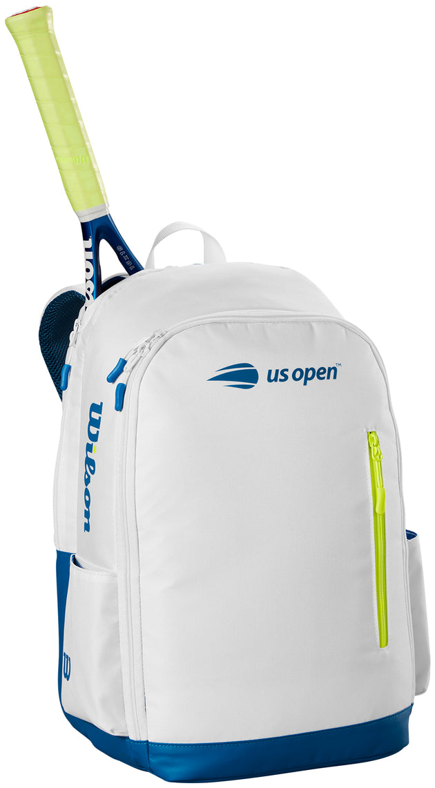 WR8036001001 Wilson US Open Team Tennis Backpack (White)