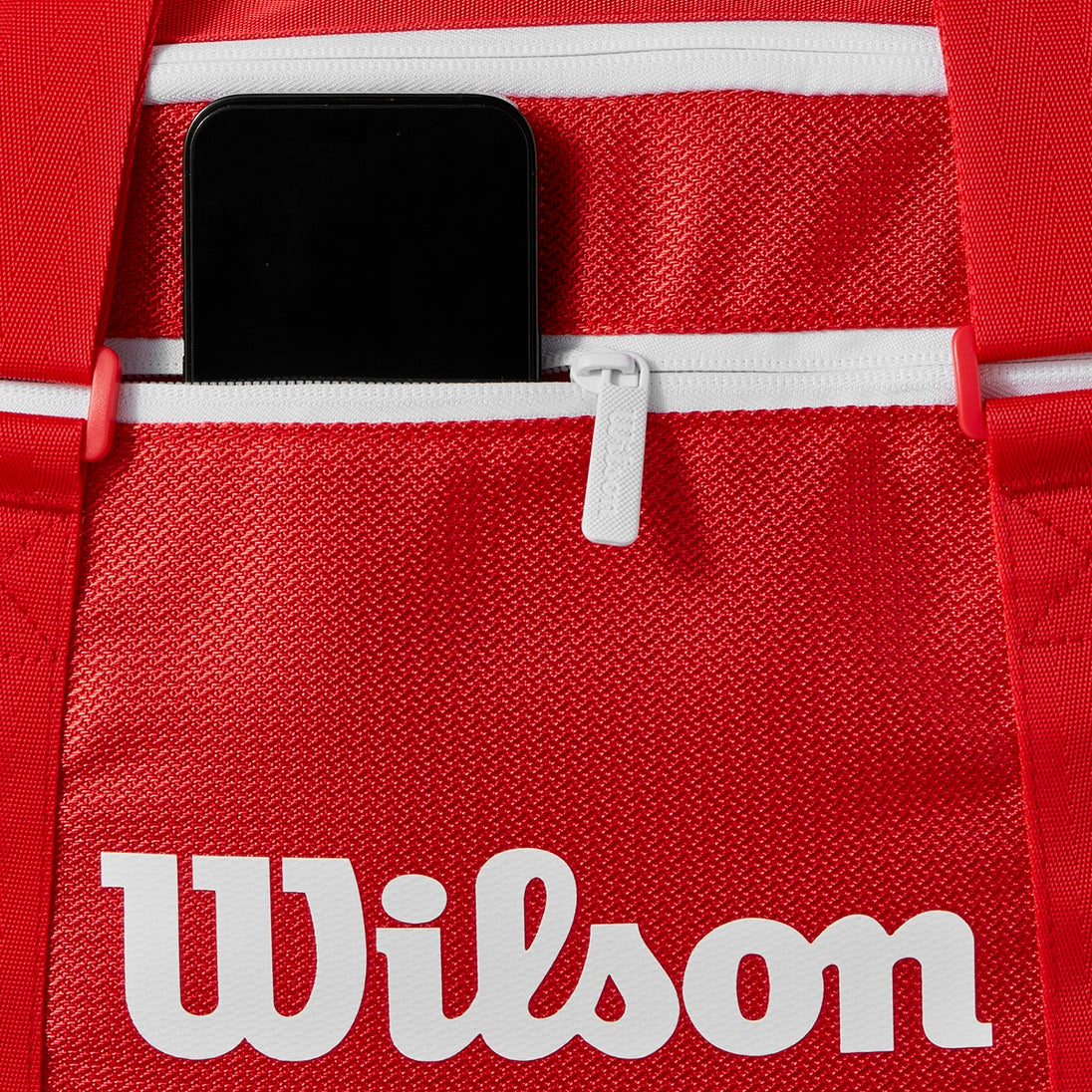WR8037001001 Wilson Super Tour Tennis Duffle Bag  S (Red)