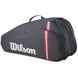 WR8037501001 Wilson Tour 6 Pack Tennis Bag (Charcoal)