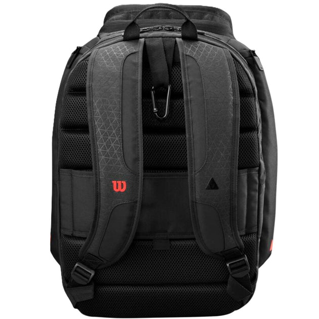 WR8037901001 Wilson Clash v3 Super Tour Tennis Backpack (Black/Infrared)