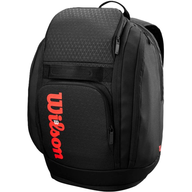 WR8037901001 Wilson Clash v3 Super Tour Tennis Backpack (Black/Infrared)