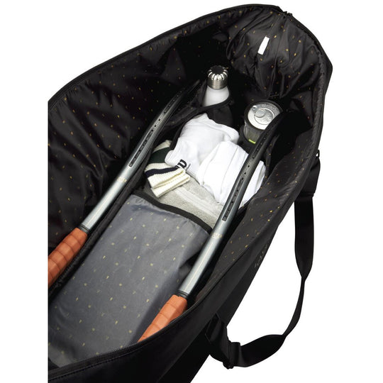 WR8048801001 Wilson RF Practice Laver Cup 6 Pack Tennis Duffel Bag (Black)
