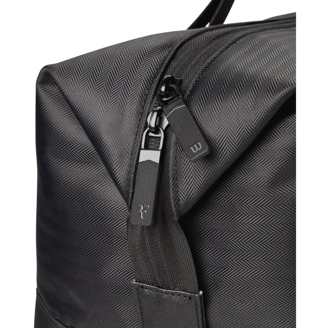 WR8048801001 Wilson RF Practice Laver Cup 6 Pack Tennis Duffel Bag (Black)