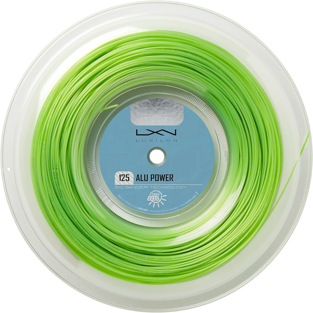 WR8301201125_Luxilon_ALU_Power_125_Lime_Green_Tennis_String_Reel