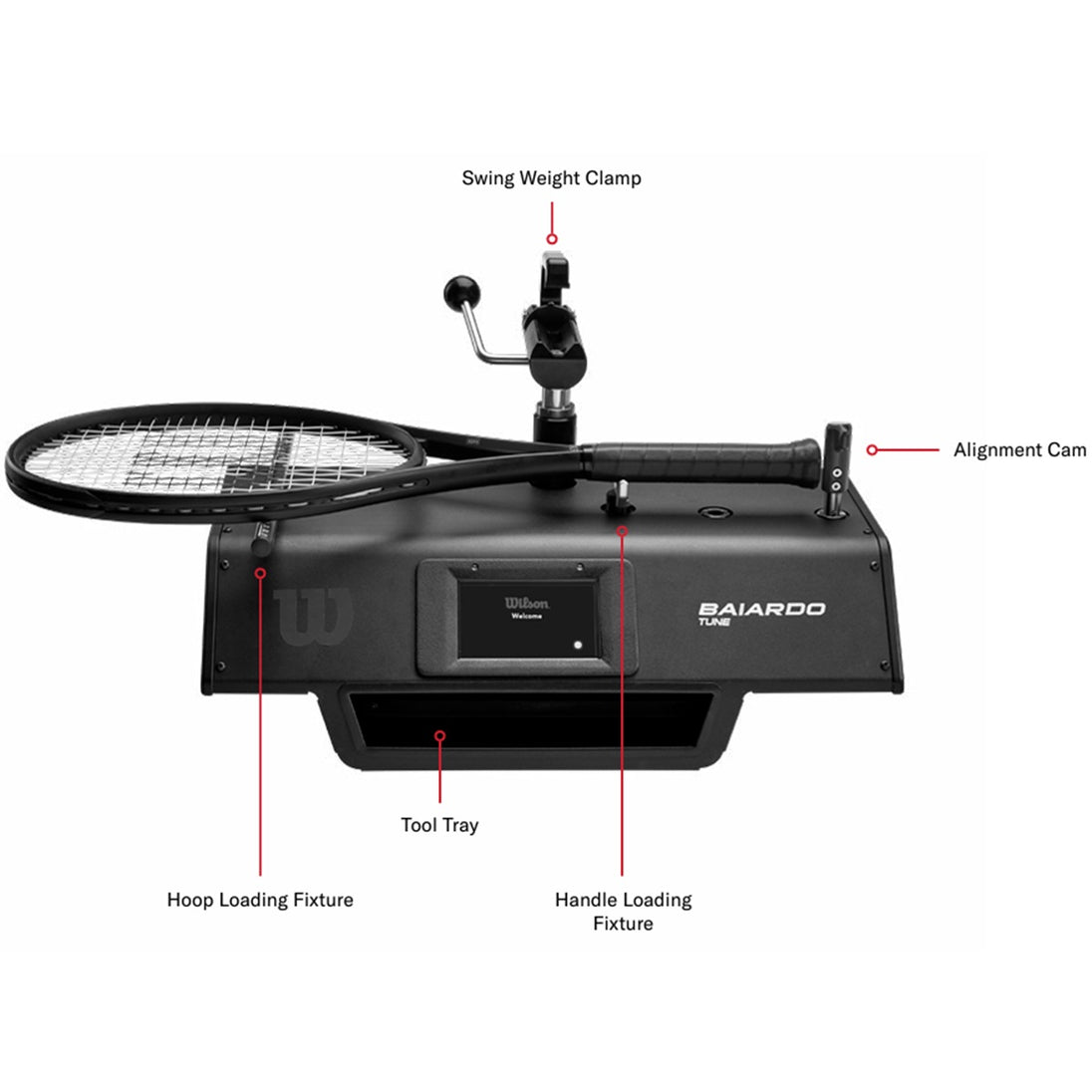 Wilson Baiardo Racquet Tune Machine