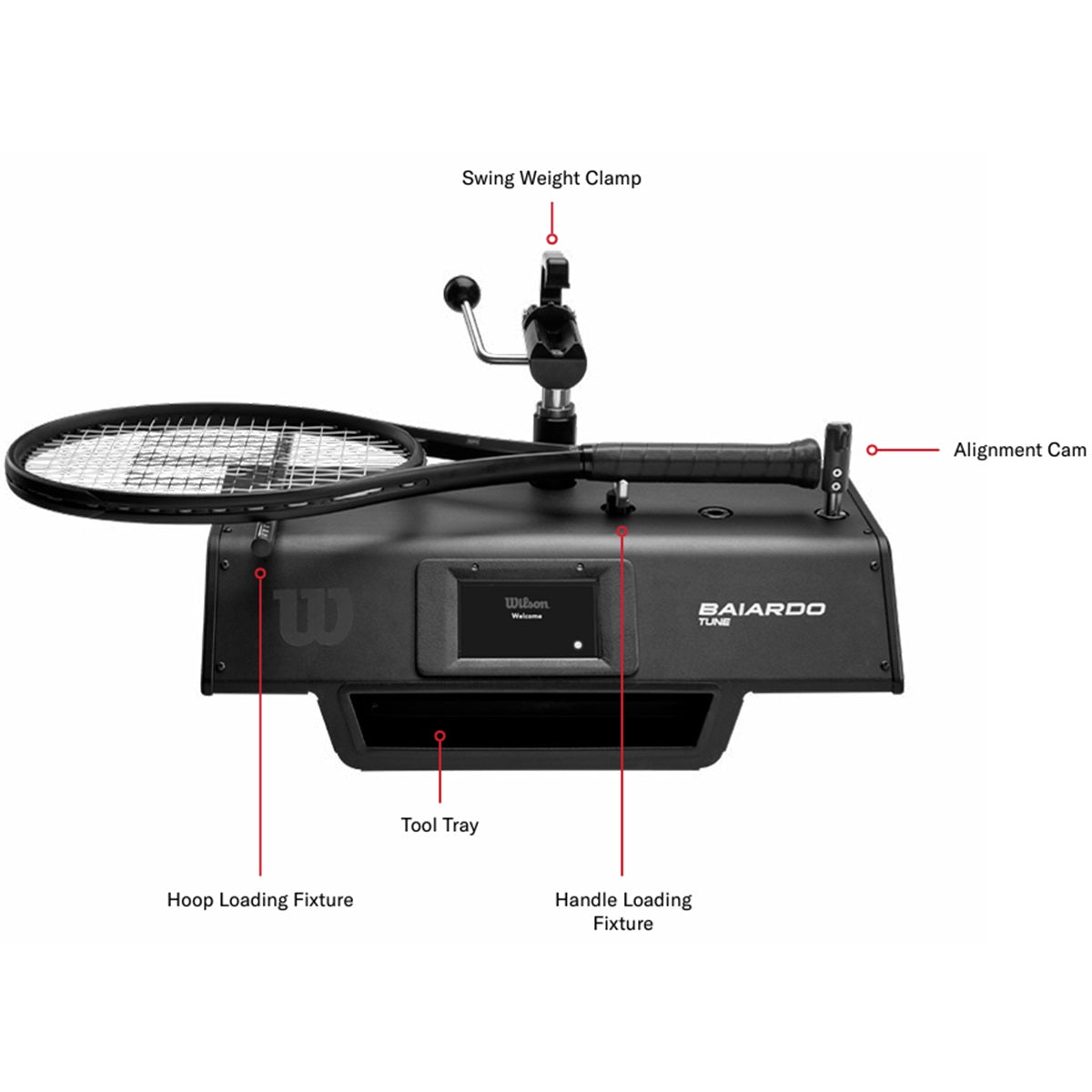 Wilson Baiardo Racquet Tune Machine