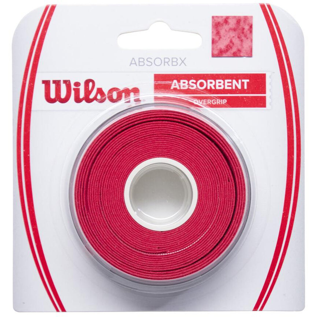 WR844650 Wilson AbsorbX Tennis Overgrip 3-Pack (Assorted Colors)