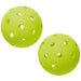 WR8900501001 Wilson Tru 32 Outdoor Pickleball Ball 2 Pack (Yellow)