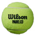 WR8901101001 Wilson X3 Speed Faster Performance Padel Balls (3-Ball Can)