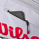 WR8905801001 Wilson Super Tour Pickleball Bag (Gray/Black/Red)