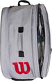 WR8905801001 Wilson Super Tour Pickleball Bag (Gray/Black/Red)