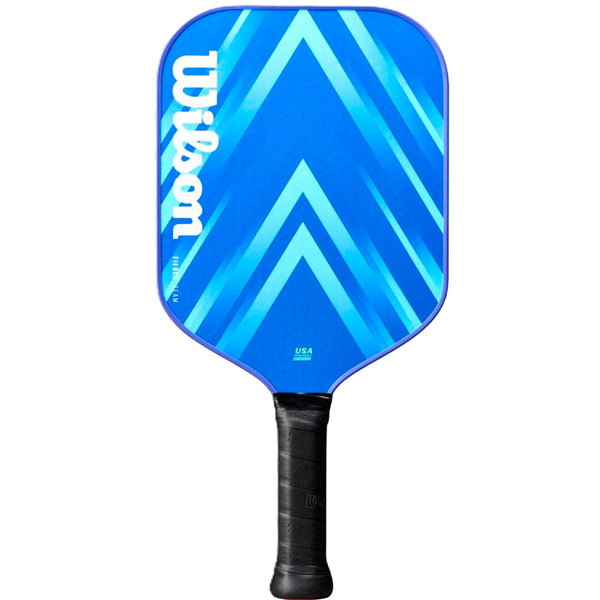 WR89139011U Wilson Fierce Team V2 Pickleball Paddle (Blue)