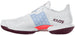 WRS327570 Wilson Women's Kaos Swift Tennis Shoes (White/Chambray Blue/Fig)