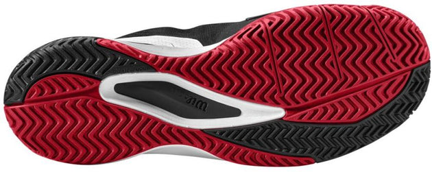 WRS328230 Wilson Men's Rush Pro 3.0 Pickleball Shoes (Black/White/Infrared)