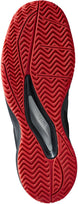 WRS330590U Wilson Men's Rush Pro ACE Pickler Pickleball Shoes (Ebony Black/Wilson Red)