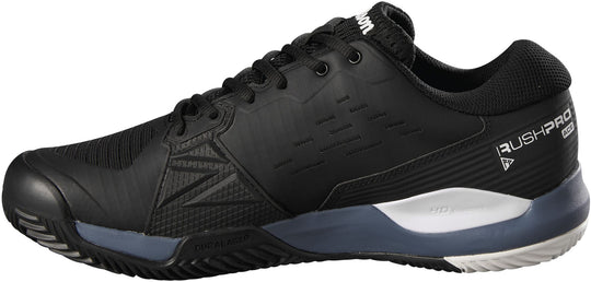 Wilson Men's Rush Pro Ace Clay Court Tennis Shoes (Black/China Blue/White)