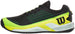 WRS332380U Wilson Men's Rush Pro Extra Duty Tennis Shoes (Black/Safety Yellow/Green Gecko)
