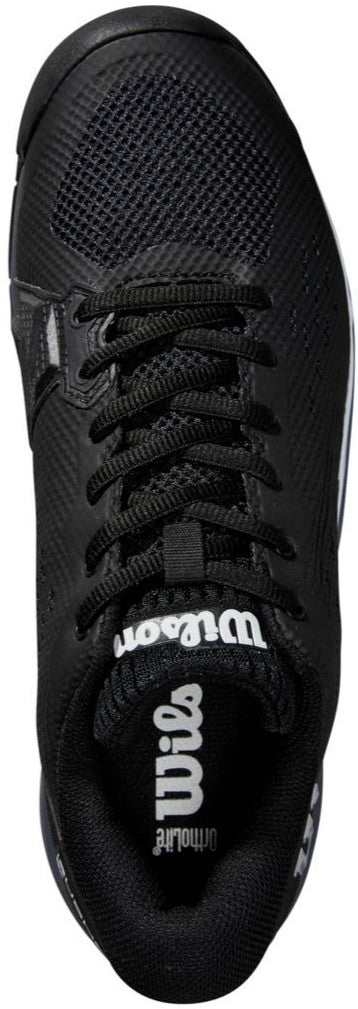 WRS332720U Wilson Men's Rush Pro ACE Tennis Shoes (Black/Ombre Blue/White)