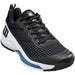 WRS333150U Wilson Men's Rush Pro 4.5 Tennis Shoes (Black/White/Ensign Blue)