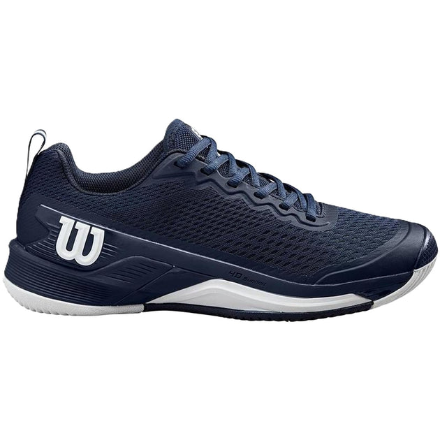 WRS333520U Wilson Men's Rush Pro 4.5 Tennis Shoes (Navy Blazer/Navy Blazer/White)